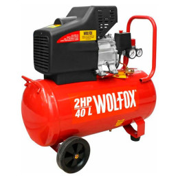  Compresor Aire Horizontal 2hp 40lt Lubricado Wolfox Wf0627 419.491525 Compresor Aire Horizontal 2hp 40lt Lubricado Wolfox Wf062