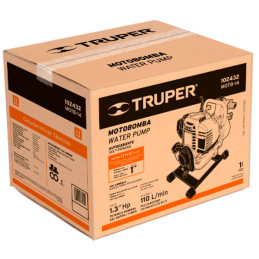  Motobombas 1" 1.3HP 110L Motor Gasolina 36cc 4T 25m Truper 102432 473.728814 Motobombas 1" 1.3HP 110L Motor Gasolina 36cc 4T 25