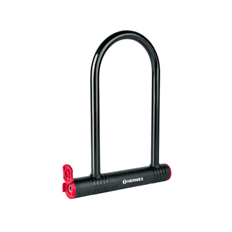  Candados 12mm Rigido Tipo "U" bicicletas motocicletas Portones Hermex 49620 25.423729 Candados 12mm Rigido Tipo "U" bicicletas 