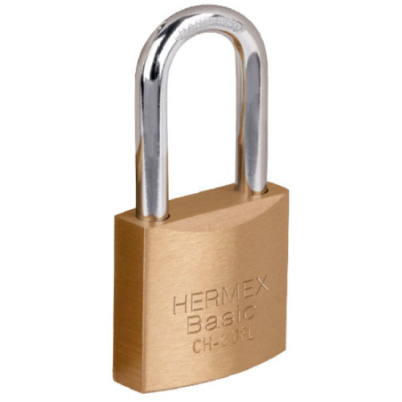  Candados 30mm S2 Hierro GanchoLargo Hermex 27070 3.305085 Candados 30mm S2 Hierro GanchoLargo Hermex 27070
Cuerpo de hierro con