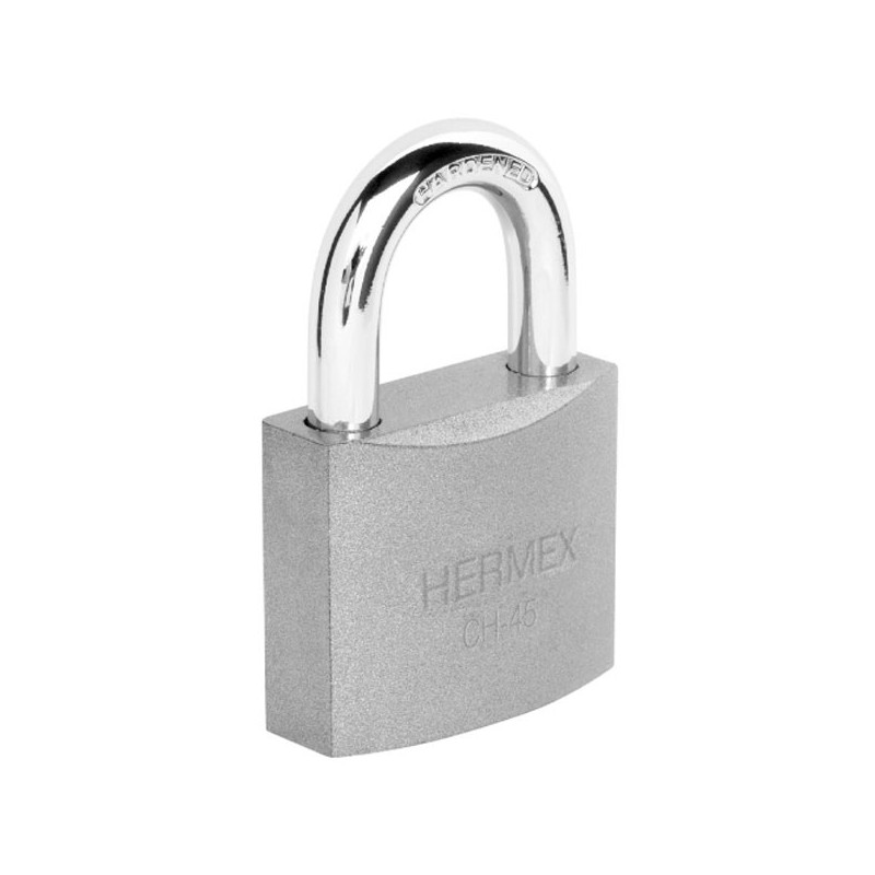  Candados 45mm S4 Hierro Hermex 43316 8.220339 Candados 45mm S4 Hierro Hermex 43316
Cuerpo de hierro en una sola pieza y gancho 