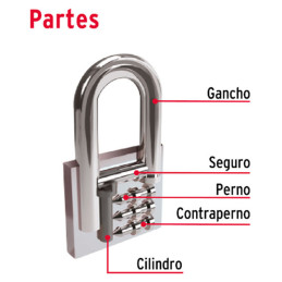  Candados 45mm S4 Hierro Hermex 43316 8.220339 Candados 45mm S4 Hierro Hermex 43316
Cuerpo de hierro en una sola pieza y gancho 