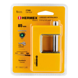  Candados Antipalanca 85mm S6 Recubrimiento ABS Hermex 27088 30.508475 Candados Antipalanca 85mm S6 Recubrimiento ABS Hermex 270