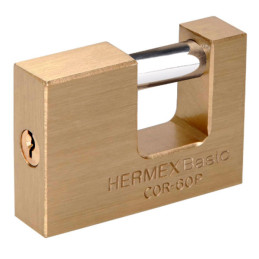 Candados Antipalanca 60mm S5 Hermex 22518 28.813559 Candados Antipalanca 60mm S5 Hermex 22518
Cuerpo de latón con acabado pulid