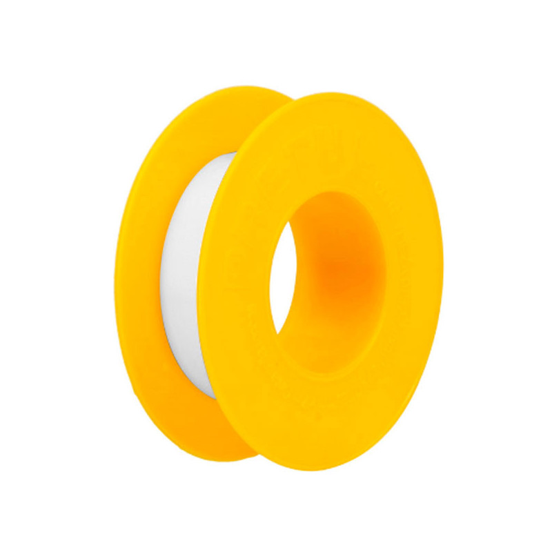  Teflon Sella Roscas 1/2" x7m E0.065mm Sellar y prevenir fugas Pretul 27010 0.508475 Teflon Sella Roscas 1/2" x7m E0.065mm Sella
