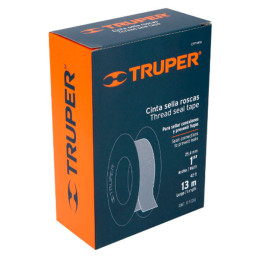  Teflon Sella Roscas 1" x13m E0.075mm Sellar y prevenir fugas Truper 12514 1.525424 Teflon Sella Roscas 1" x13m E0.075mm Sellar 
