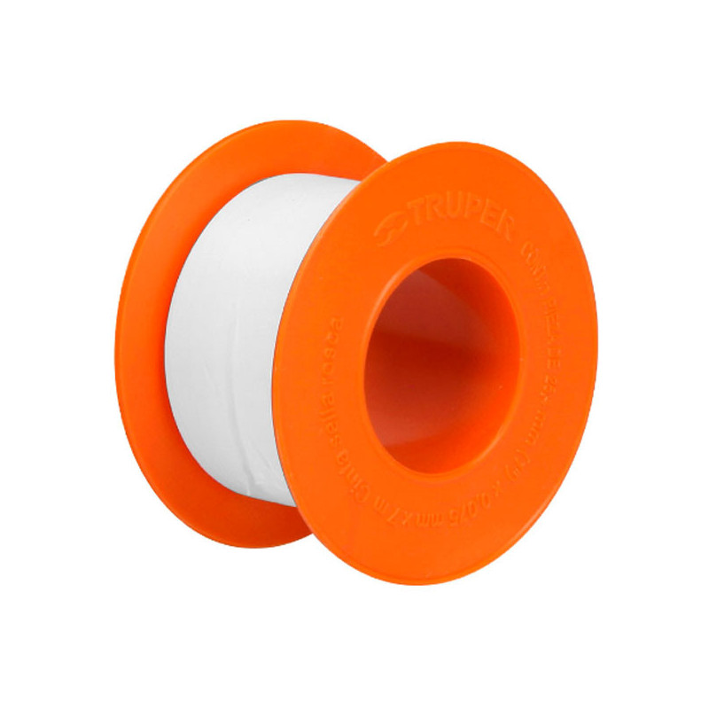  Teflon Sella Roscas 1" x7m E0.075mm Sellar y prevenir fugas Truper 12511 1.101695 Teflon Sella Roscas 1" x7m E0.075mm Sellar y 