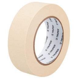  Cinta Masking Tape 36mm x50m E0.13mm Alta Resistencia Truper 12592 5.762712 Cinta Masking Tape 36mm x50m E0.13mm Alta Resistenc