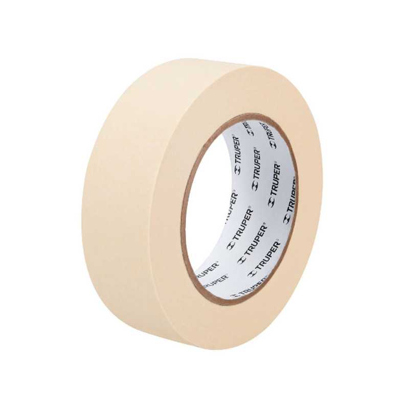  Cinta Masking Tape 36mm x50m E0.13mm Alta Resistencia Truper 12592 5.762712 Cinta Masking Tape 36mm x50m E0.13mm Alta Resistenc
