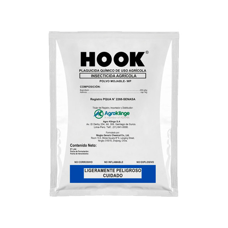  Hook 25Kg Buprofezin Insecticida Agricola Accion Contacto Ingestion, Agroklinge 1505.932203 Hook 25Kg Buprofezin Insecticida Ag