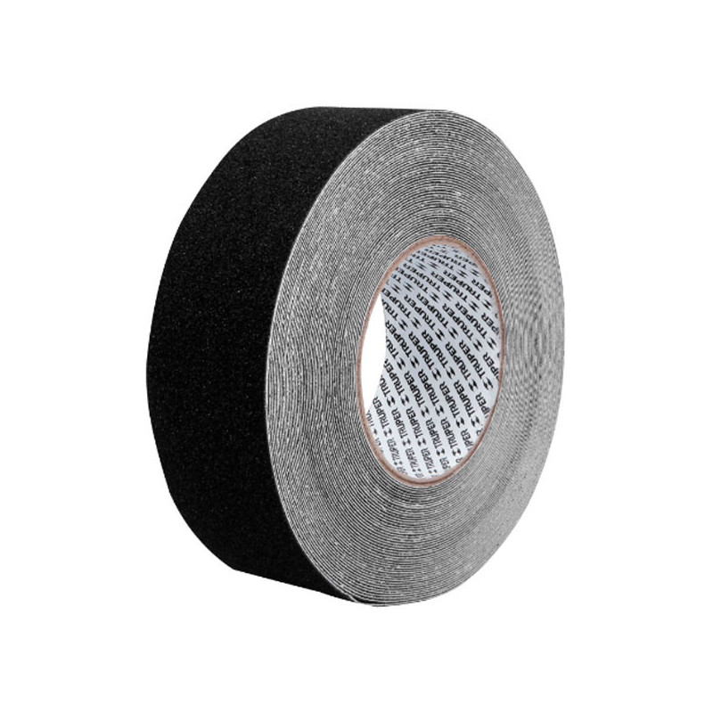  Cintas adhesivas antiderrapantes 2" x18m Negro Pisos y Rampas, Truper 101444 55.932203 Cintas adhesivas antiderrapantes 2" x18m