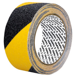  Cintas adhesivas antiderrapantes 2" x5m Bicolor Escalones Precaucion, Truper 101448 21.186441 Cintas adhesivas antiderrapantes 