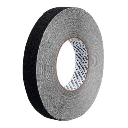  Cintas adhesivas antiderrapantes 1" x18m Negro Pisos y Rampas, Truper 101443 30.508475 Cintas adhesivas antiderrapantes 1" x18m