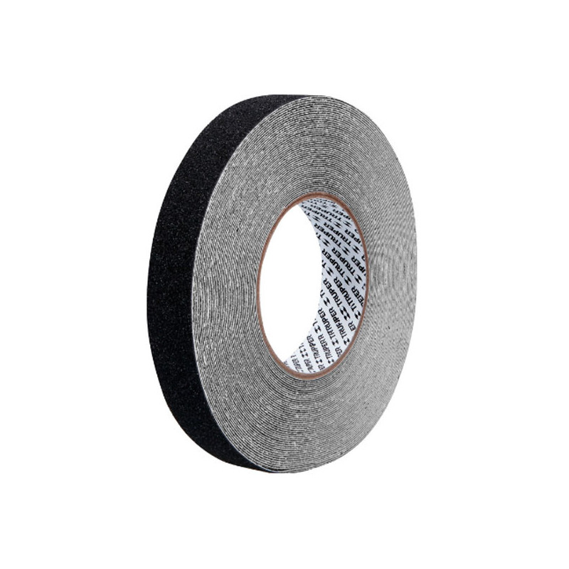  Cintas adhesivas antiderrapantes 1" x18m Negro Pisos y Rampas, Truper 101443 30.508475 Cintas adhesivas antiderrapantes 1" x18m