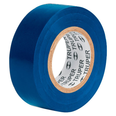  Cinta Aislantes 19mm x9m Azul acrilico E0.18mm Flexible Encogible Truper 13514 1.186441 Cinta Aislantes 19mm x9m Azul acrilico 