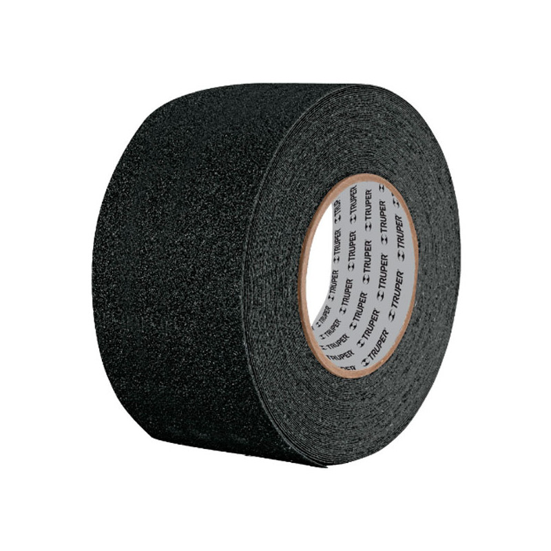  Cintas adhesivas antiderrapantes 2" x5m Negro Pisos y Rampas, Truper 12532 21.186441 Cintas adhesivas antiderrapantes 2" x5m Ne