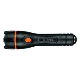  Linternas LED 80 Lumenes Alta Potencia Alcance 85M Duracion 8H 2 Pilas AA, de Plastico con TPR, LIPLA-80 13018 Truper 21.186441