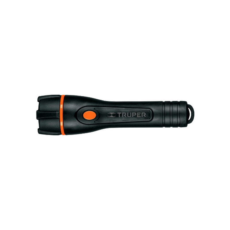  Linternas LED 80 Lumenes Alta Potencia Alcance 85M Duracion 8H 2 Pilas AA, de Plastico con TPR, LIPLA-80 13018 Truper 21.186441