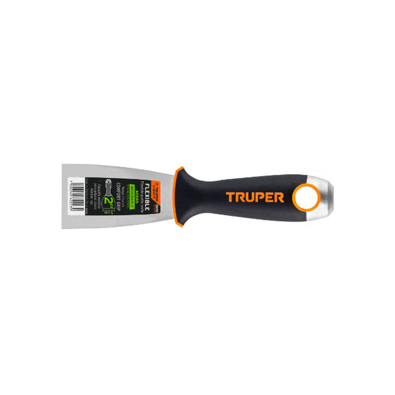  Espatula Flexible 2" Mango Ergonomico, en acero inoxidable, para usarse en alimentos, ET-2FX 15850 Truper 7.966102 Espatula Fle