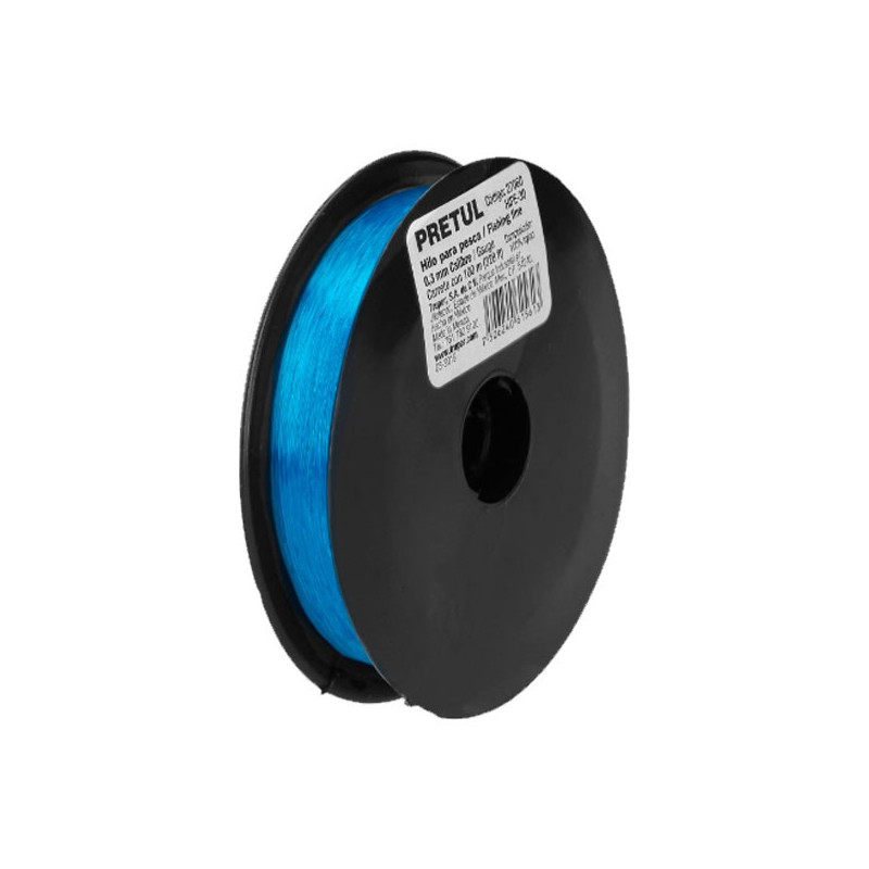  Hilo para Pesca 100m Calibre 0.3mm Tension 4.4kg, para Albañileria Pesca Plomeria, HIPE-30 27060 Truper 1.016949 Hilo para Pesc