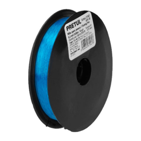  Hilo para Pesca 100m Calibre 0.3mm Tension 4.4kg, para Albañileria Pesca Plomeria, HIPE-30 27060 Truper 1.016949 Hilo para Pesc