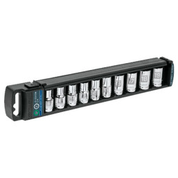  Juego de dados 10 Piezas cortos Milimetrico, Encastre 1/2", acero al cromo vanadio, JD-1/2X10M 14177 Truper 47.457627 Juego de 
