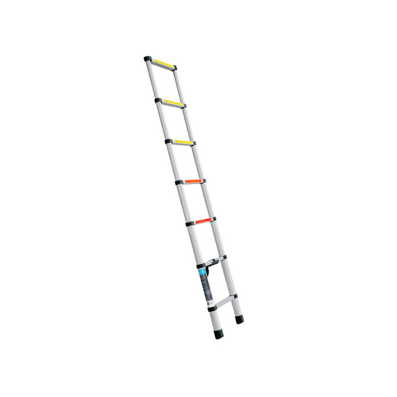  Escaleras Telescopica 13 peldaños T2 102kg Plegable Aluminio Truper 101904 375.423729 Escaleras Telescopica 13 peldaños T2 102k
