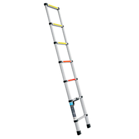  Escaleras Telescopica 13 peldaños T2 102kg Plegable Aluminio Truper 101904 375.423729 Escaleras Telescopica 13 peldaños T2 102k