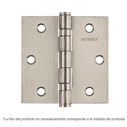  Bisagras cuadrada 2" Acero Inoxidable Capuchina CPlana 1.5mm Hermex 43225 3.474576 Bisagras cuadrada 2" Acero Inoxidable Capuch