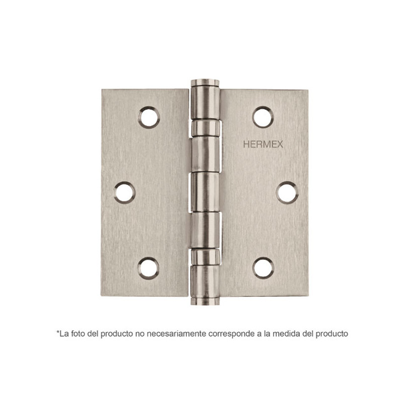  Bisagras cuadrada 2" Acero Inoxidable Capuchina CPlana 1.5mm Hermex 43225 3.474576 Bisagras cuadrada 2" Acero Inoxidable Capuch