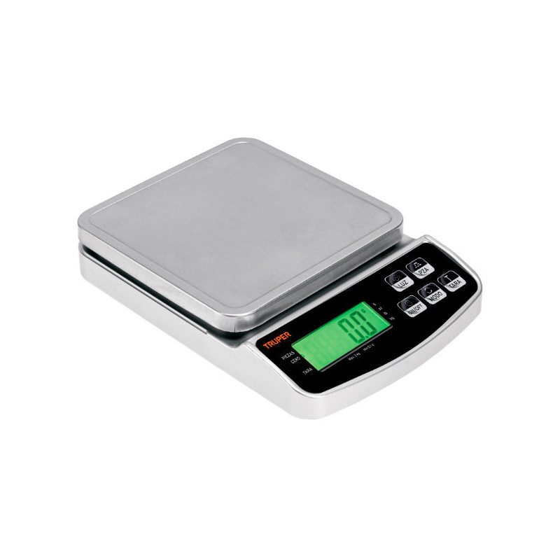  Balanzas Digital de Presicion 3Kg Bascula CharolaInox Truper 102317 46.610169 Balanzas Digital de Presicion 3Kg Bascula Charola