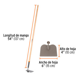  Azadon Jardinero Clasic con Collar Mango 54" Truper 10553 20.338983 Azadon Jardinero Clasic con Collar Mango 54" Truper 10553 1