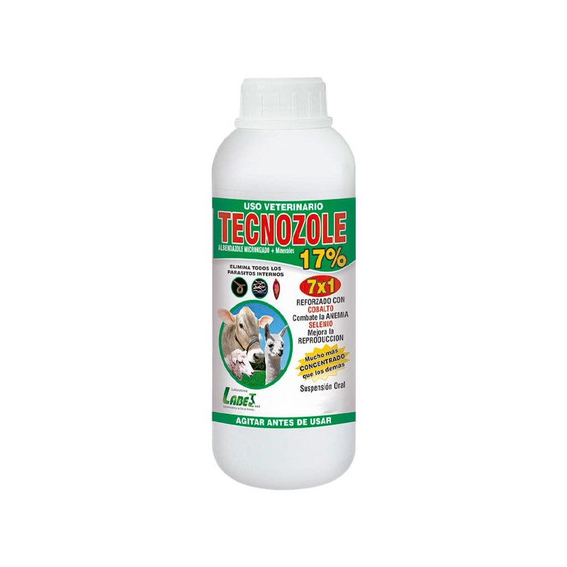  Tecnozole 500ml Albendazol Antiparasitario Susp Oral, Labet 38.135593 Tecnozole 500ml Albendazol Antiparasitario Susp Oral, Lab