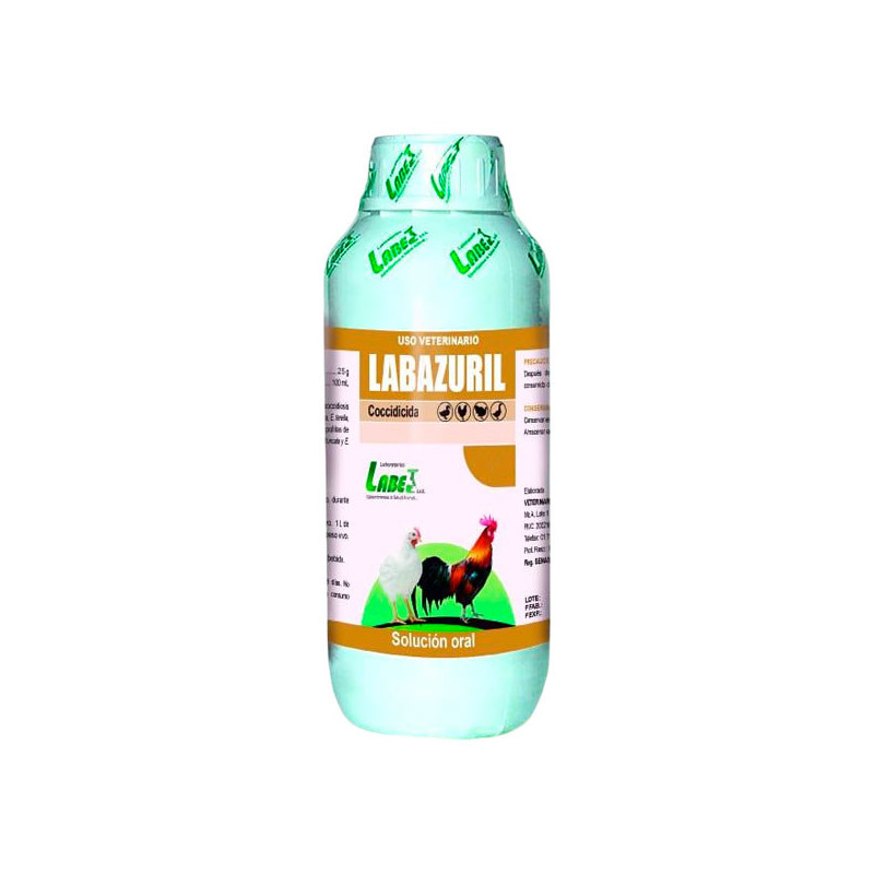  Labazuril 500ml Toltrazuril Antiparasitario Aves Susp Oral, Labet 89 Labazuril 500ml Toltrazuril Antiparasitario Aves Susp Oral