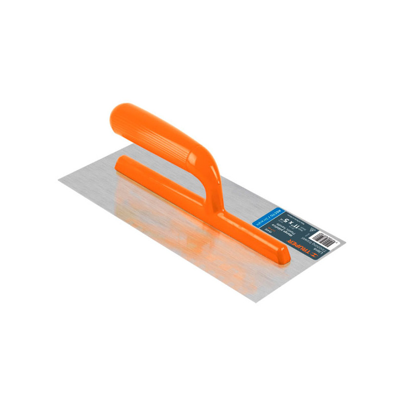  Plancha de Empastar Lisas 11 x 5 Pulgadas, Uso Profesional, 6 Remaches Mango de Plastico, LLP-6L 15412 Truper 9.915254 Plancha 