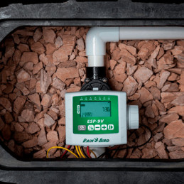  Programadores de Riego ESP-9V 2 Zonas a Pilas para Selenoide 9V IP68 Rain Bird ESP-9VI2 587 Programadores de Riego ESP-9V 2 Zon