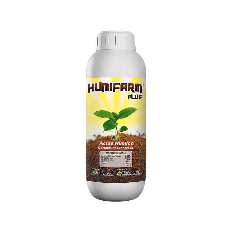  Humifarm Plus 20L Acido Humico 15% SL Acondicionadores de Suelo Agrevo 204.237288 Humifarm Plus 20L Acido Humico 15% SL Acondic