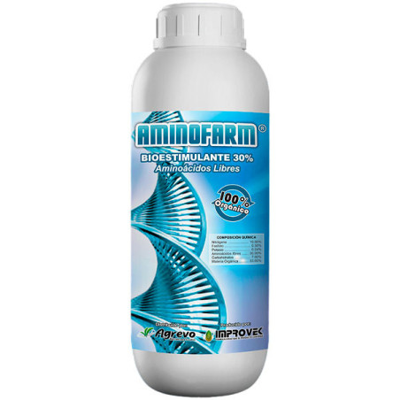  Aminofarm 20L Aminoacidos 30% Bioestimulante origen vegetal antiestresante Agrevo 487.288136 Aminofarm 20L Aminoacidos 30% Bioe