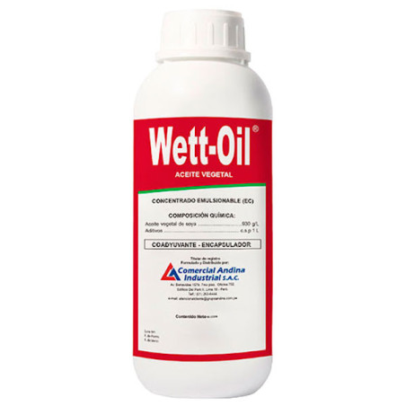  Wett Oil 20L Aceite Agricola Vegetal de Soya Coadyuvante Encapsulador Pesticidas, CAISAC 372.881356 Wett Oil 20L Aceite Agricol