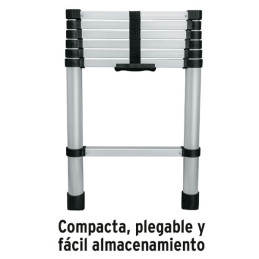  Escaleras Telescopica 7 peldaños T2 102kg Plegable Aluminio Truper 101903 191.525424 Escaleras Telescopica 7 peldaños T2 102kg 