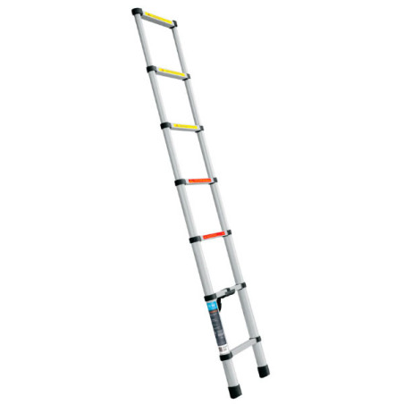  Escaleras Telescopica 7 peldaños T2 102kg Plegable Aluminio Truper 101903 191.525424 Escaleras Telescopica 7 peldaños T2 102kg 