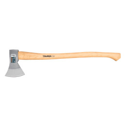  Hacha europeo 800g MangoHickory 28" Truper 101768 35.59322 Hacha europeo 800g MangoHickory 28" Truper 101768
Cabeza en acero al
