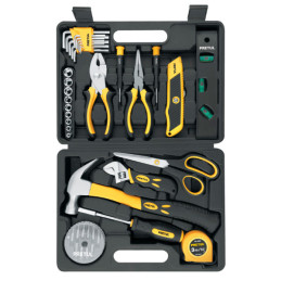  Juego de herramientas 42 Piezas con Estuche de Plastico, Encastre 1/4 ", SET-42 22101 Pretul 86.440678 Juego de herramientas 42