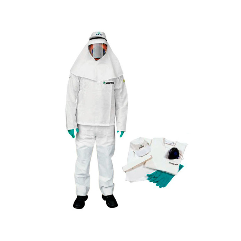  Equipo de Proteccion Personal Agricola EPP Para Fumigacion Pulverizacion Tractorizado Hidrorepelente Talla G, Jacto 198.305085 
