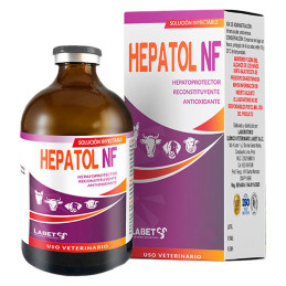  Hepatol NF 100ml Reconstituyente Hepatoprotector Antioxidante Inyectable, Labet 36.440678 Hepatol NF 100ml Reconstituyente Hepa