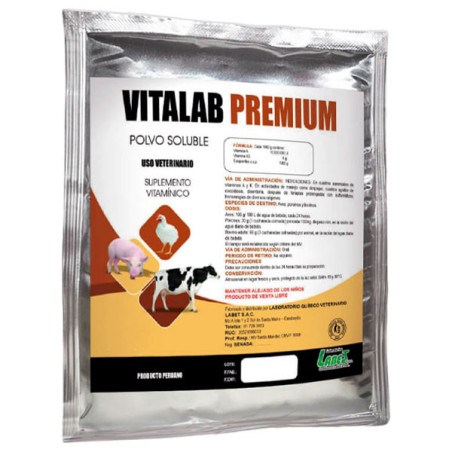  Vitalab Premium 1Kg Suplemento Vitaminico Polvo Soluble, Labet 52.542373 Vitalab Premium 1Kg Suplemento Vitaminico Polvo Solubl