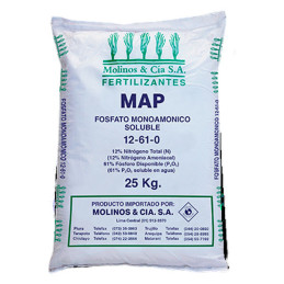  Fosfato Monoamonico Soluble 25Kg Fertilizante Agricola Cristalizado Soluble Fertirriego Nutridrop 139.830508 Fosfato Monoamonic