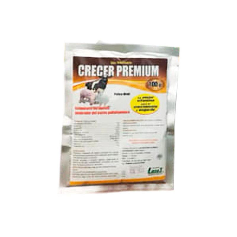 Crecer Premium 100gr Suplemento Nutricional Estimulante de Apetito Polvo Soluble, Labet 42 Crecer Premium 100gr Suplemento Nutr