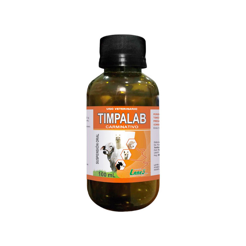  Timpalab 100ml Antiespumante Timpanismo Uso Veterinario, Labet 23 Timpalab 100ml Antiespumante Timpanismo Uso Veterinario, Labe