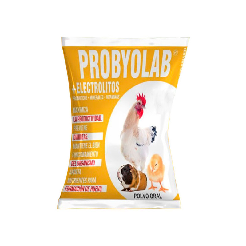  Probyolab+Electrolitos 1Kg Probioticos Suplemento Vitaminico Polvo Soluble, Labet 117 Probyolab+Electrolitos 1Kg Probioticos Su